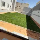 تنسيق الحدائق وترتيب العشبه الصناعي والطبيعي