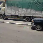 للايجار بالمشوار لوري سبعه متر ونص شبك مرتفع