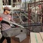 معلم حداد كريتال متمكن لجميع انواع الحداده ابواب طرابزونات ش