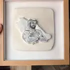 لوحة ولي العهد محمد بن سلمان اليوم الوطني