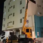 ونش رافعه كرين سله لرفع العمال في الدمام