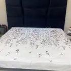 سرير نفرين قطيفة اسود