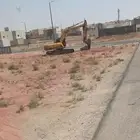 لحفر وتسوية الأرضية وترحيل المختلفة