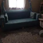 كنب مع طاولات خدمة