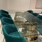 طاولة طعام زجاج
