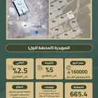 للبيع ارض الصويدرة على 3 شوراع