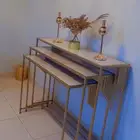طاولات مدخل رخام طبيعي