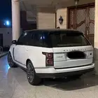 رنج روفر 2018 أبيض والداخلية كحلي ( طلب خاص )