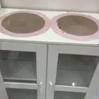 ركن كافي ومكتبة وطاولة مع 2 كرسي من ايكيا للبيع
