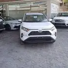 تويوتا راف فور XLE دبل ابيض وفضى 2025