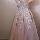 فستان شبكة زهري