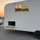 كرفان مجلس وغرفه ودوره مياه ومطبخ جديد