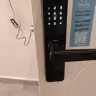 قفل باب ذكي مقبظ باب قفل باب اسمارت لوك