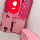 غرفة نوم اطفال زهري