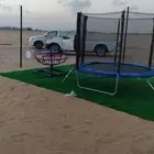 صحن الدوار والمراجيح باحجام واشكال متنوعة