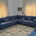 مجلس كامل كنب وستاير مع الفرش