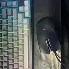 كيبورد   ماوس قيمنق شبه جديدة   استخدام مرة واحدة فقط (حالة