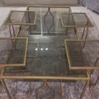 تخفيض 100طاوله كبيره و4 خدمه للبيع شبه جديده