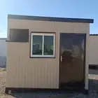 للبيع غرفة بركس متنقلة جاهزة غرفة حارس مع دورة مياه 3 3