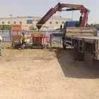 ونش كرين سطح للايجار يومى و شهرى داحل جده