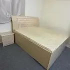 سرير ودولاب مستخدم للبيع