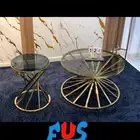 تربيزات وسط استانليس 201 بجوده عاليا