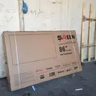 شاشه للبيع 86بوصه جديده بكرتونه
