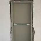 أبواب حريق. أبواب طوارئ. باب حريق. باب طوارئ