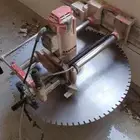 فتحات الخرسانية ومنشار قص