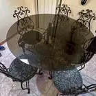 طقم جلوس خارجي فاخر