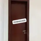 ابواب خشب جديد