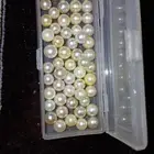 للبيع لؤلؤ طبيعي حر (بدون ث قب) عدد 54 حبة من اللؤلؤ الطبي