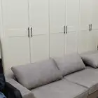 متوفرة دولاب تفصيل سته باب لون بيج مستخدم نضيف مره