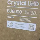 شاشه سامسونج كريستال سمارت 55بوصه شبه جديده