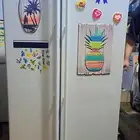 ثلاجه سامسونج بابين ميه بالميه على الشرط ثلاجة براد