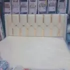 سرير حديد بوكس دولاب خشب دولاب خشب مفارش بطانيه مخده شراشف