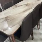 طاولة طعام رخام جديده
