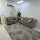 كنب مع زوليه مستخدم