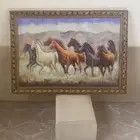 لوحات وتحف شبه جديده وثقيله