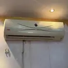 مكيف هام شغال تبريده جيد معه ريموت