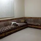 كنب حرفL مع الستاره 200