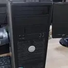 كمبيوتر وشاشه وطابعه للبيع مستعمل