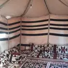 خيمة 6 4 جملون مع الأثاث