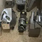 معدات مطعم فرن بيتزا وفرامات لحم وقطاعات خضار