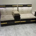 كنب شبه جديد مستخدم حشمة خمس حبات بدون زاوية سوم 250 حد في 3