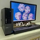 كمبيوتر مكتبي CORE i7 رام16GB هاردسك SSD الشاشة 24بوصة