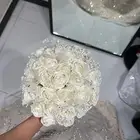 فستان توب للمناسبات ملكة مع جيبون ومسكة