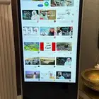 شاشة اعلانات لمس
