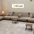 مجالس كنب تفصيل جلسات ارضيه بسعار حلوه
