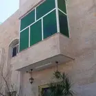 فيلا دورين وملحق مساحة الارض 600 م كل دور مكون من 7 غرف